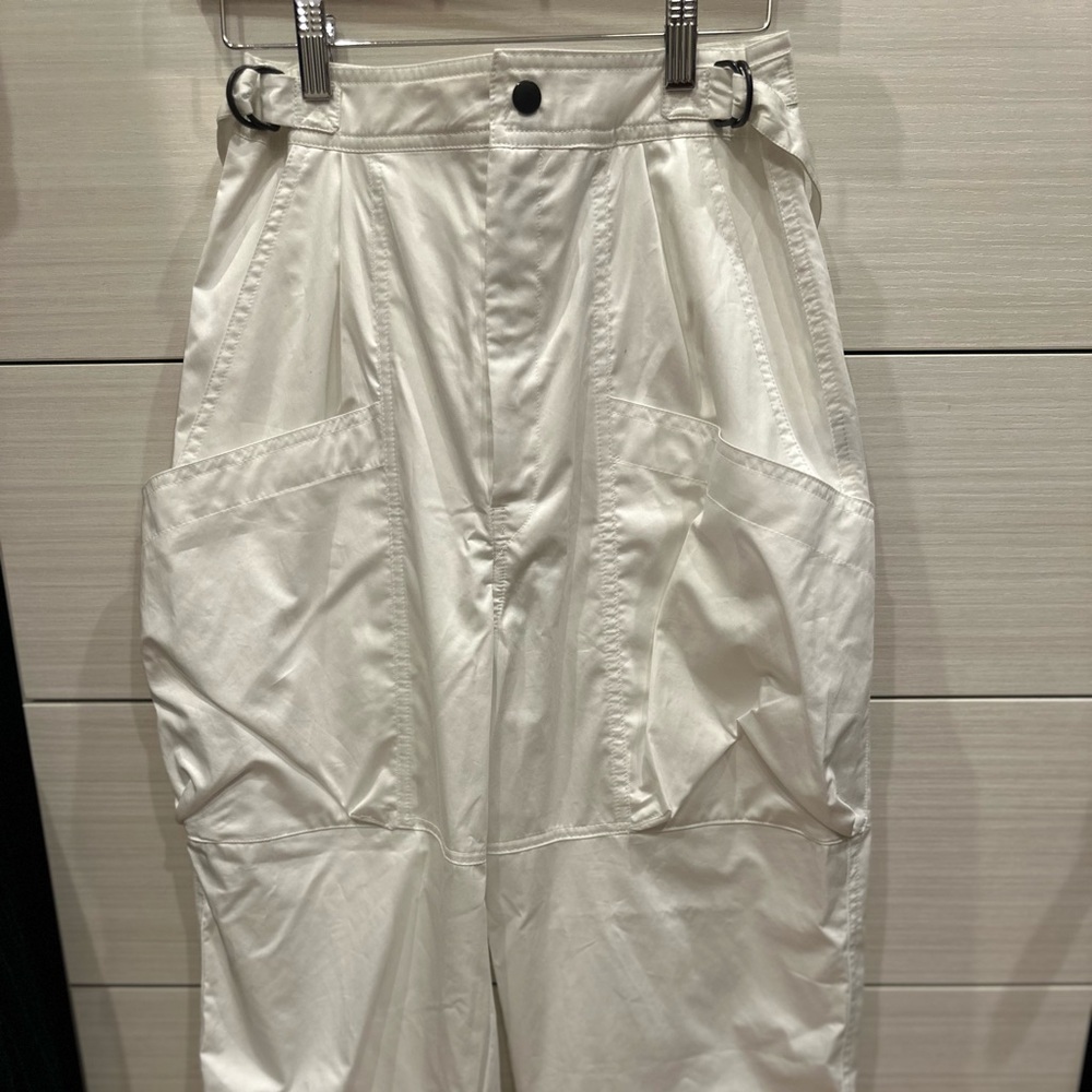 Isabel marant high rise cotton pants